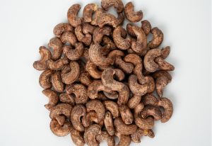 flavored cashew nuts product line salted honey roasted chili