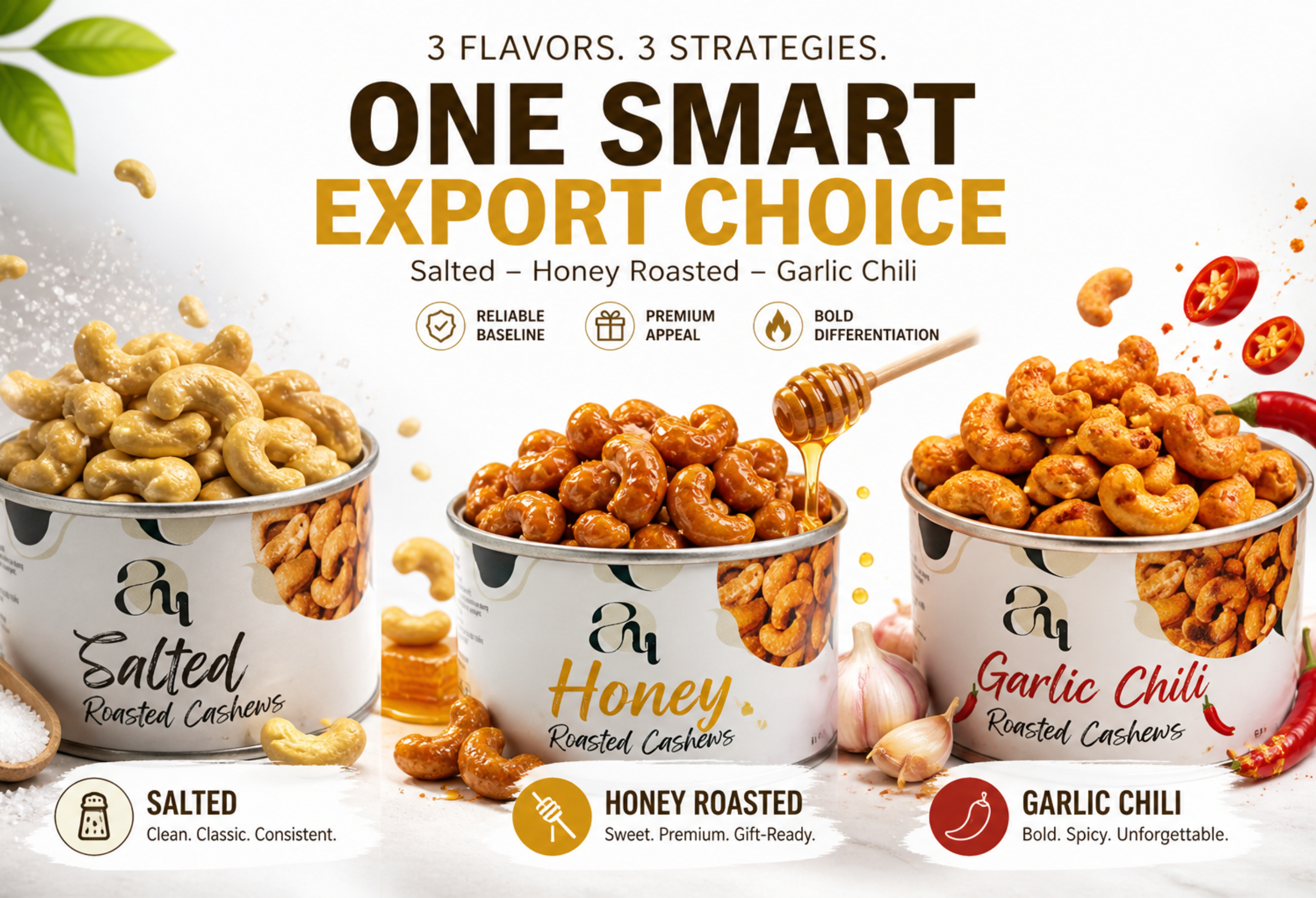 flavored-cashew-nuts-export-strategy