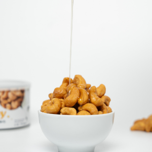 honey roasted cashew nuts with premium coating for export markets