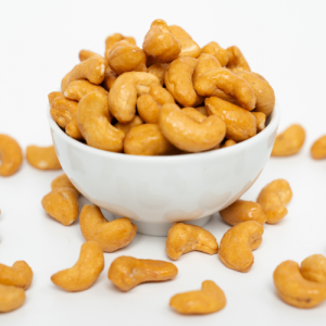 honey roasted cashew nuts with premium coating for export markets
