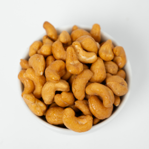 honey roasted cashew nuts with premium coating for export markets
